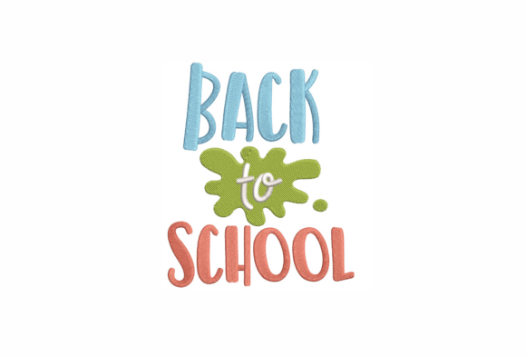 Back to School Machine Embroidery Design Review