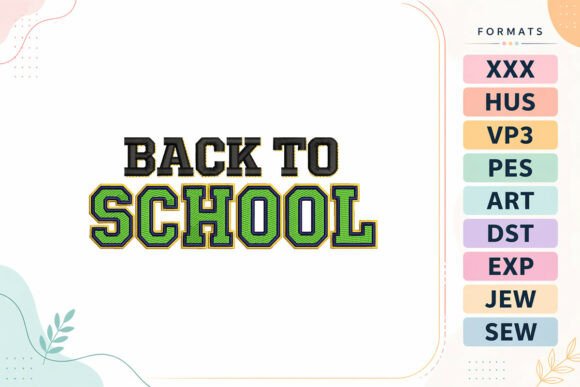 Back to School Quote Embroidery Review