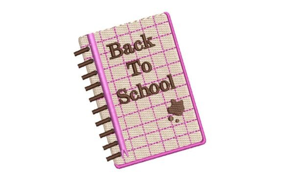 Back to School Spiral Notebook Embroidery Review
