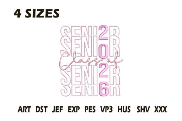 Class of 2026 Senior Embroidery Review