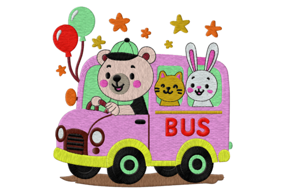 Cute Animal School Bus Review for Boutique Apparel