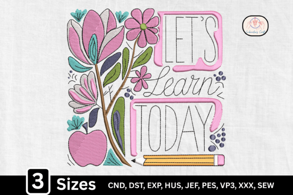 Floral Teacher Quotes Let's Learn Today Review