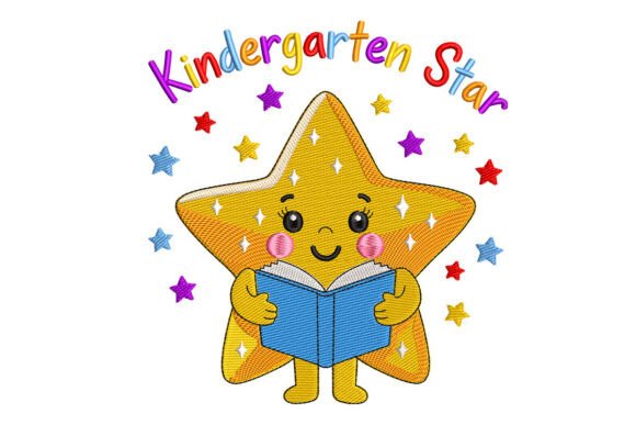 Kindergarten Star - Back to School Embroidery Review