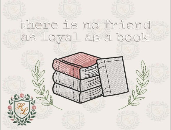 Pink Book Quote Embroidery Files Review