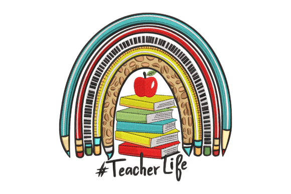 Teacher Life Rainbow Embroidery Review